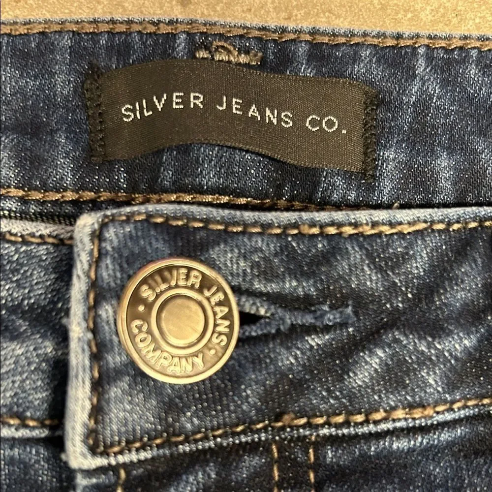Silver Aiko Slim Boot Jeans
